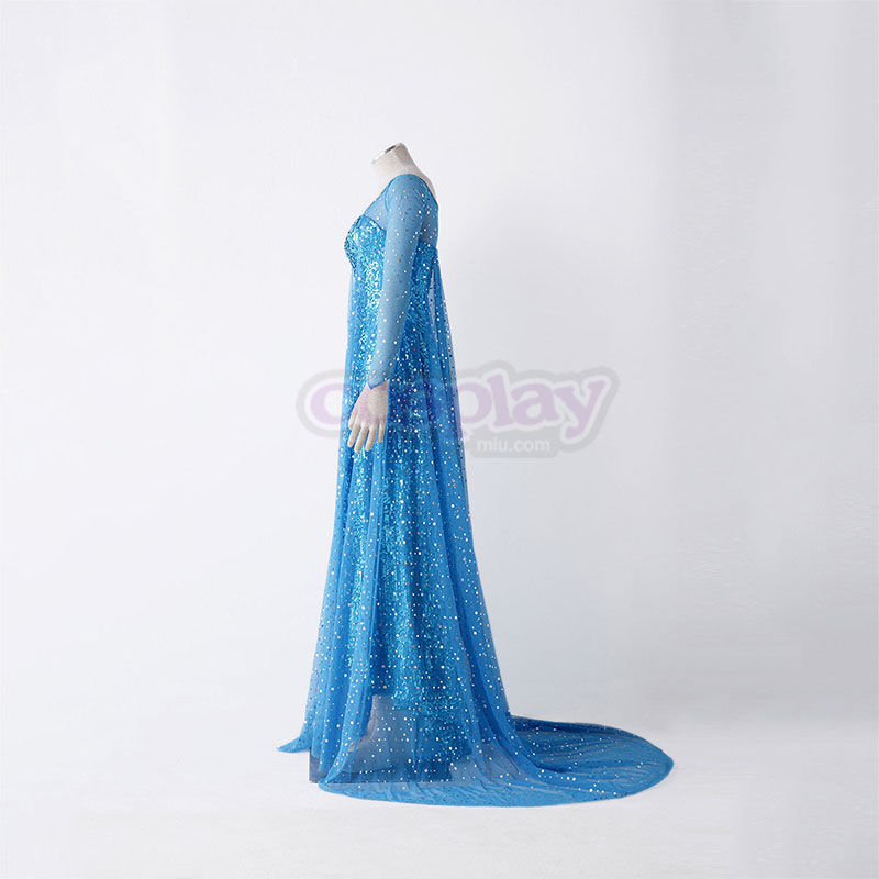 Déguisement Cosplay Frozen Elsa 1 Blue Boutique de France