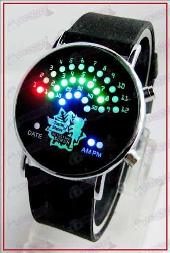 Coréens colorés ventilateur à LED montres - Conan 15 anniversaire