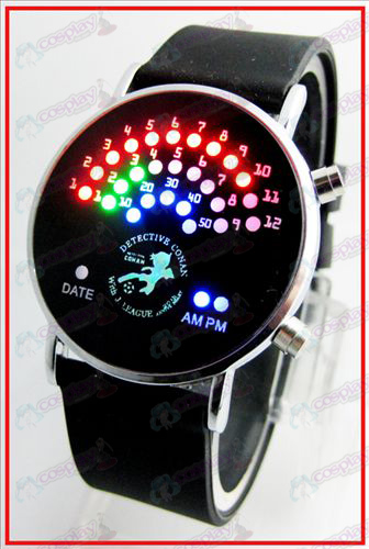 Coréens colorés ventilateur à LED montres - Conan 16 anniversaire