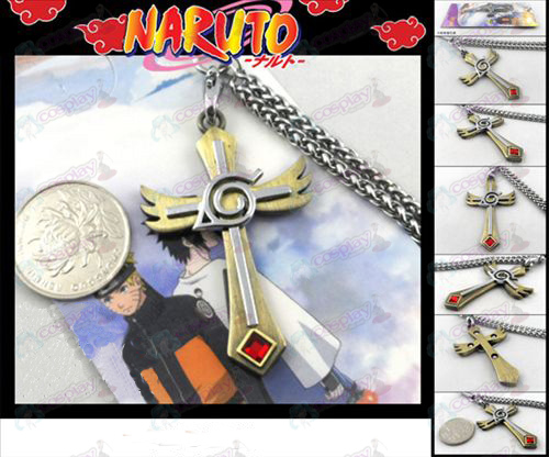Naruto Konoha machine à corde bronze