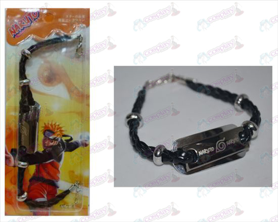 Naruto bracelet en cuir Shuangpai