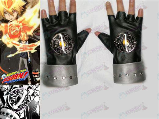 Tutorat gants punk d'or de nouvelle génération