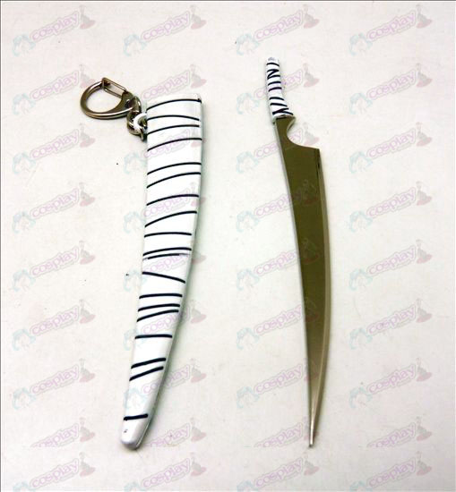 Accessoires Bleach couteau boucle (gaine blanche)