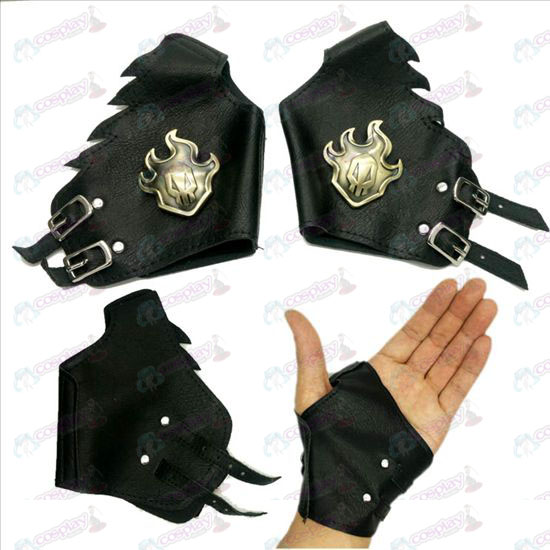 Accessoires Bleach logo des gants de cuir cuivre