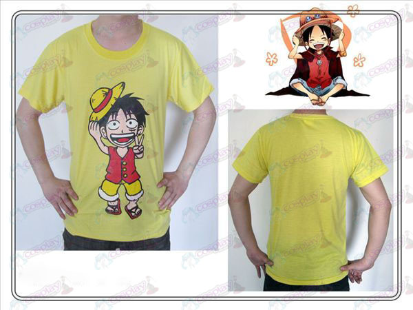 Accessoires One Piece T-shirt Luffy (jaune)