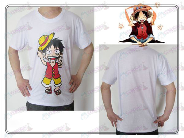 Accessoires One Piece T-shirt Luffy (blanc)