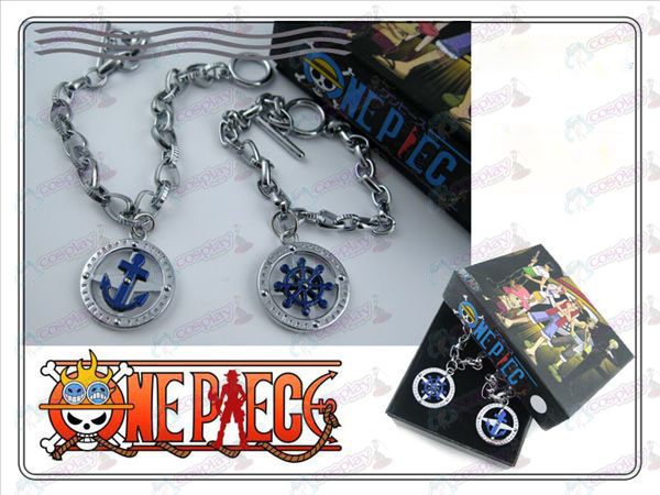 Accessoires One Piece gouvernail quelques bracelets