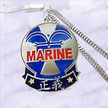 Accessoires One Piece-marine Badge chaîne de la machine de la Justice