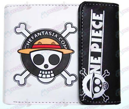 One Piece Skull Snaps accessoires wallet nouveau