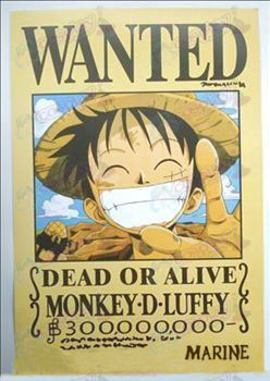 42 * 29 Luffy a voulu l'affiche en relief (photos)