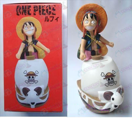 One Piece Luffy accessoires pot d'argent de poupée (18cm)