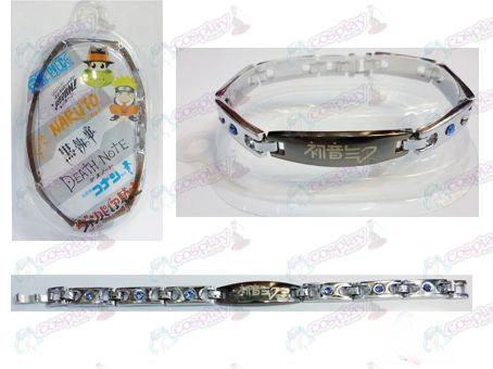 Hatsune bracelet en acier inoxydable diamant