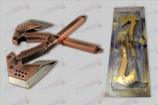 Accessoires CrossFire-14 cm Paquet armée hache à la main (Bronze)