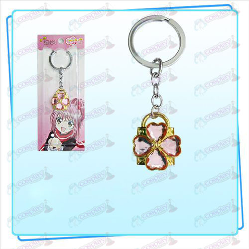 Accessoires Shugo Chara! cadenas porte-clés (or verrouille Pink Diamond)