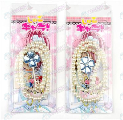 Carte blister Accessoires Shugo Chara! collier (bleu) une