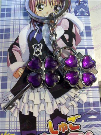 Accessoires Shugo Chara! Couple Keychain (Violet)