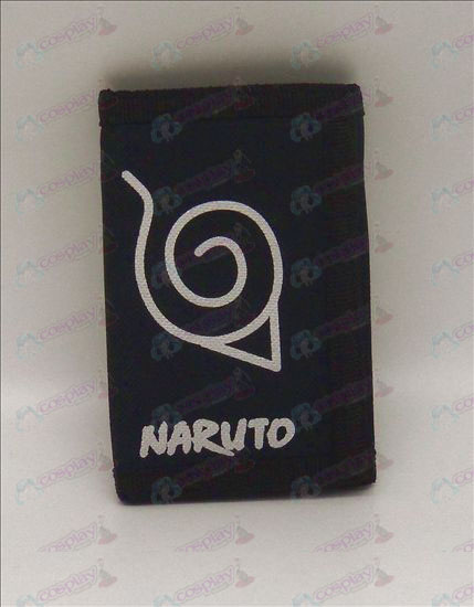 Toile portefeuille (Naruto Konoha)