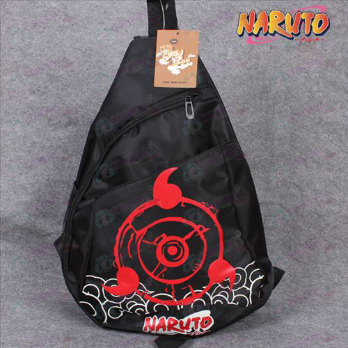 Fourre Naruto écriture yeux ronds oxford triangle logo