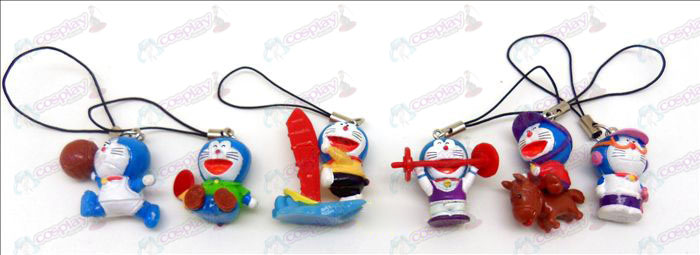 6 Doraemon poupée exercice de corde de la machine