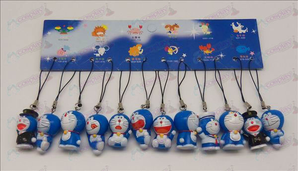 12 courroie de poupée Doraemon