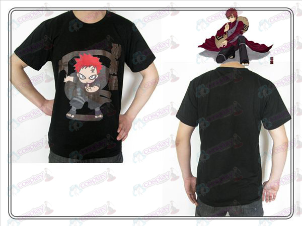 Naruto Gaara T-shirt (noir)