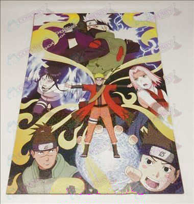 42 * 29cm Naruto 8 + cartes apposées des affiches