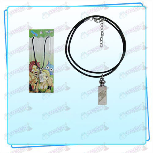 Accessoires Fairy Tail poids noir collier de corde