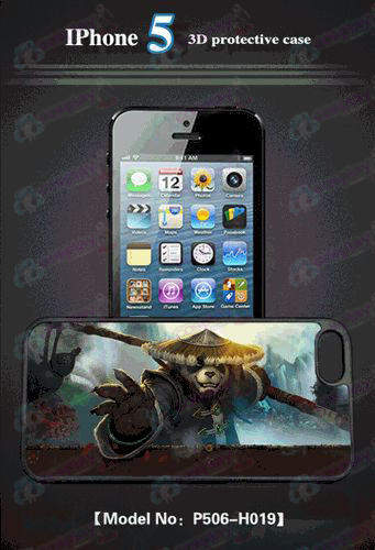 3D téléphone mobile shell d'Apple 5 - Kung Fu Panda