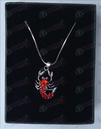 Saint Seiya accessoires scorpion collier (rouge)
