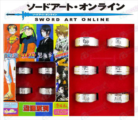 Épée Art en ligne d'accessoires givré Ring (6 / set)
