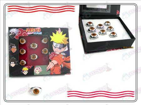 Naruto Xiao Organisation boîte (zéro) anneau de caractère