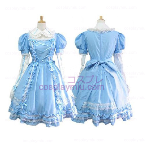 Sweet Blue Maid Dress Lolita Déguisements Cosplay