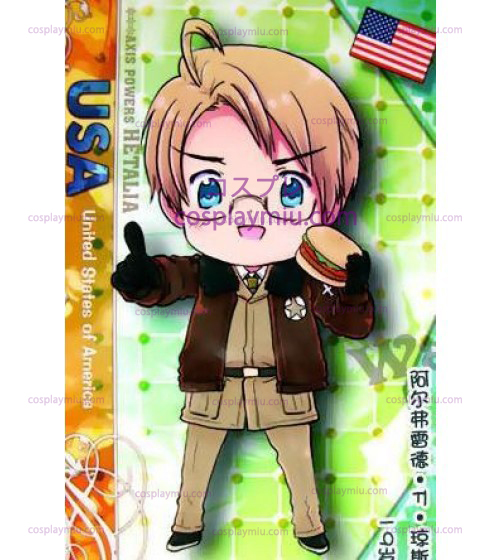 America Déguisements Cosplay from Axis Powers Hetalia