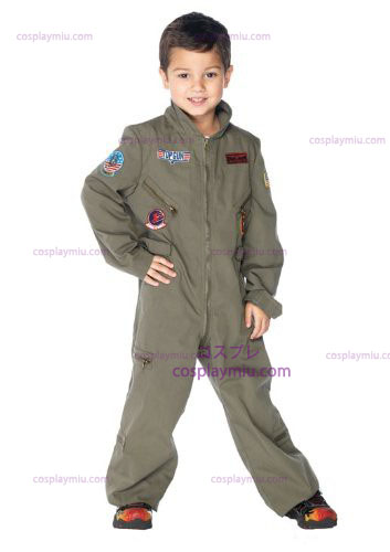 Top Gun Flight Suit Kids Déguisements