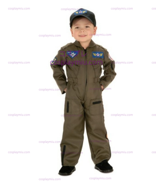 Kid Air Force Fighter Pilot Top Gun Déguisements Halloween