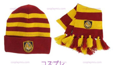 Harry Potter Hogwart's Knit Possède And Scarf Set