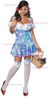Secret Wishes Wizard Of Oz Sparkle Dorothy Adult Déguisements