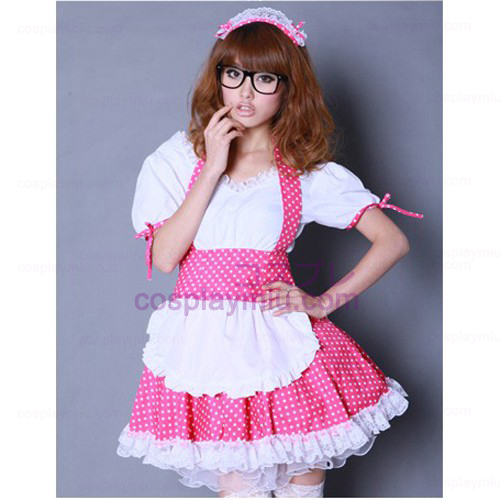 K-ON Pink Cosplay Maid Déguisements