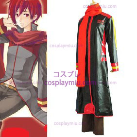 Vocaloid Akaito Red and Black Déguisements Cosplay