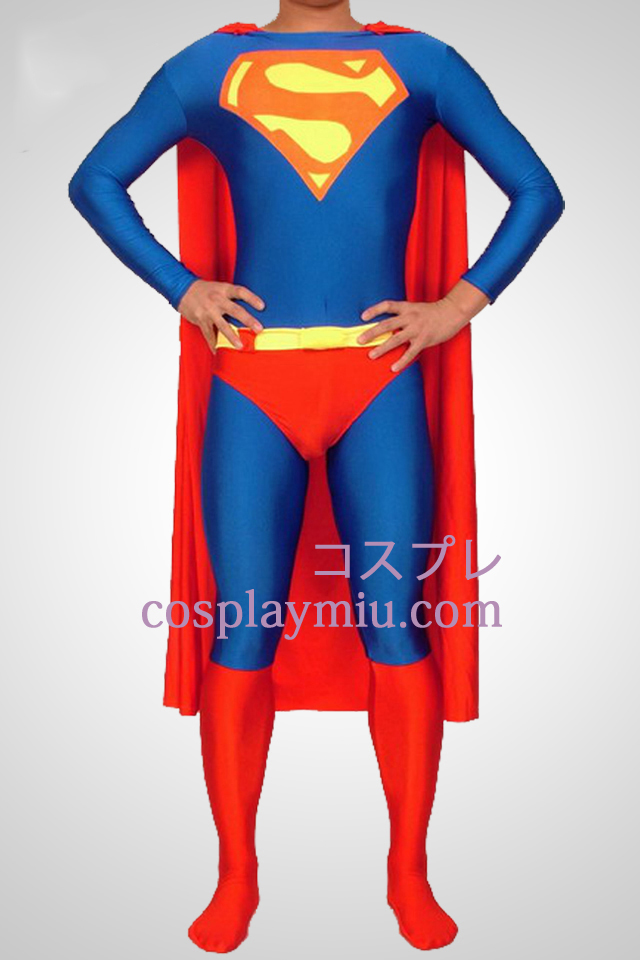Superman lycra super héros Catsuit
