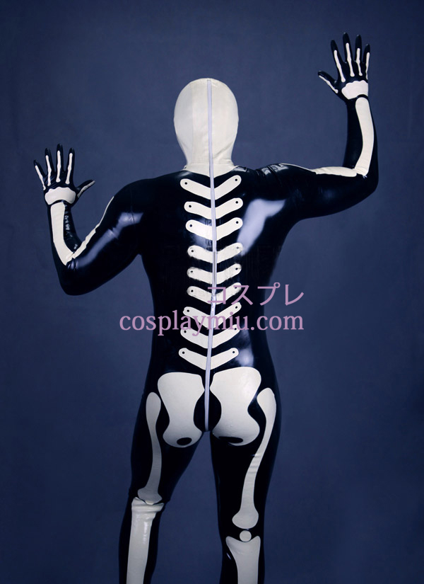 2013 Nouveau Squelette Zentai Suit