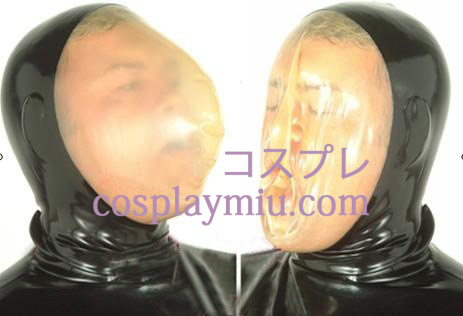 Black Face Mask Transparent