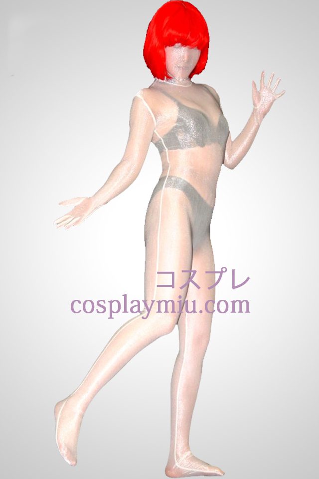 Semi-transparent Suit Lycra Spandex unisexe Zentai