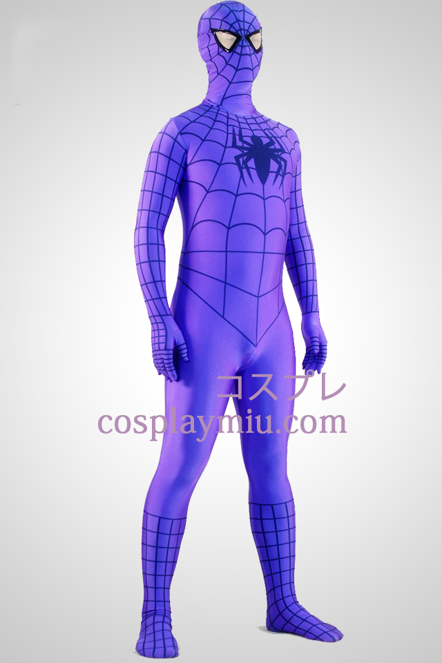Pourpre Costume Spiderman Zentai Superhero