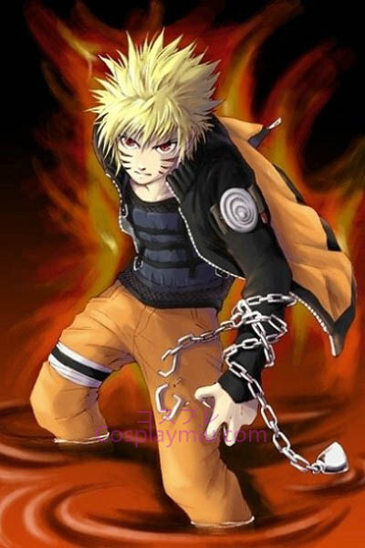 Naruto Uzumaki Naruto court de perruque de Cosplay