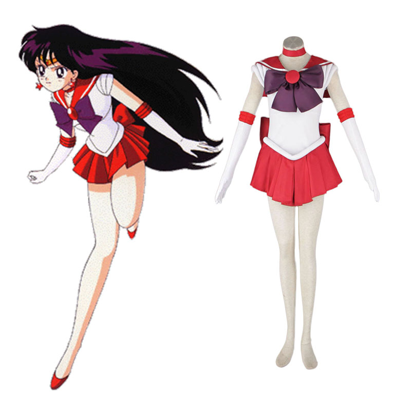 Déguisement Cosplay Sailor Moon Hino Rei 1 Boutique de France