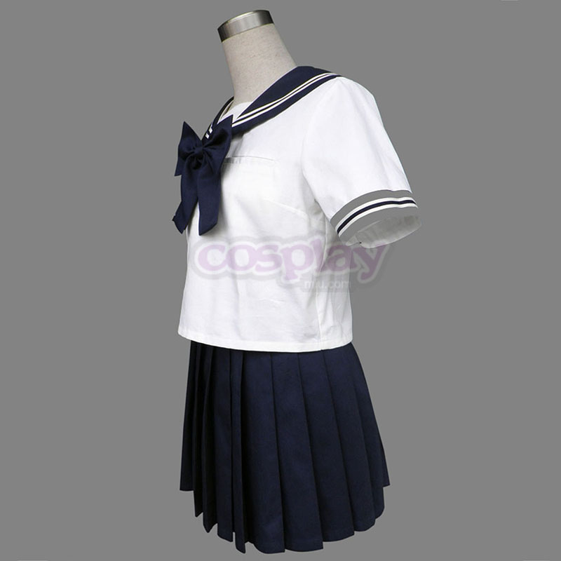 Déguisement Cosplay Royal Blue Short Sleeves Sailor Uniform 8 Boutique de France