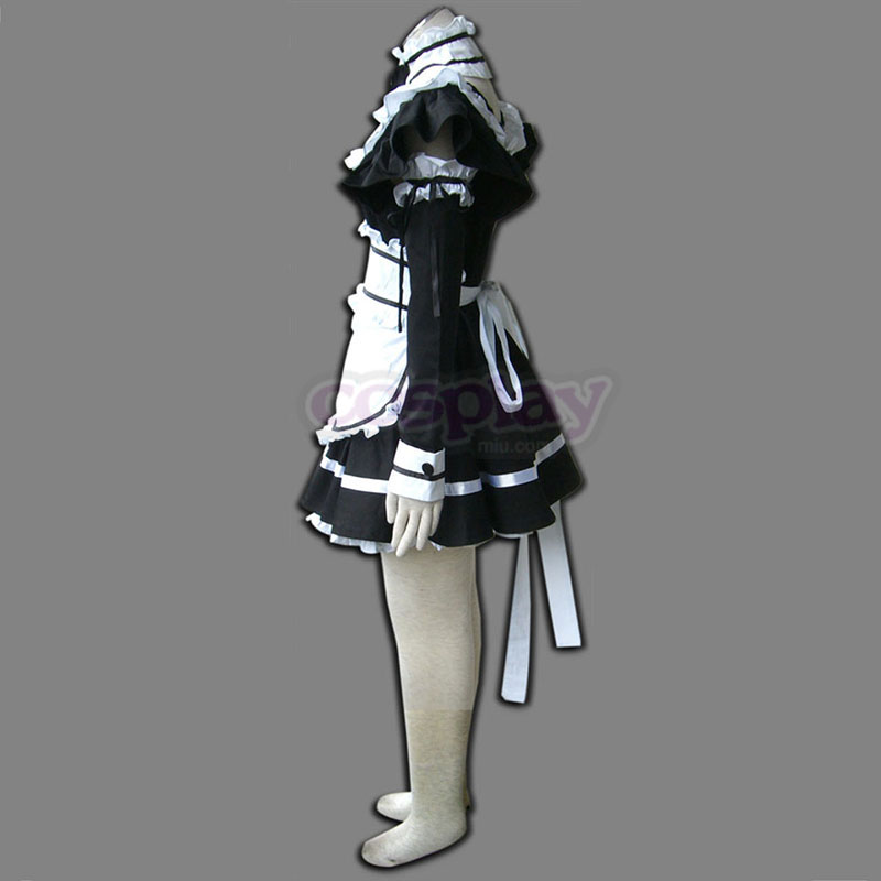 Déguisement Cosplay Noir Maid Uniform 1 Boutique de France