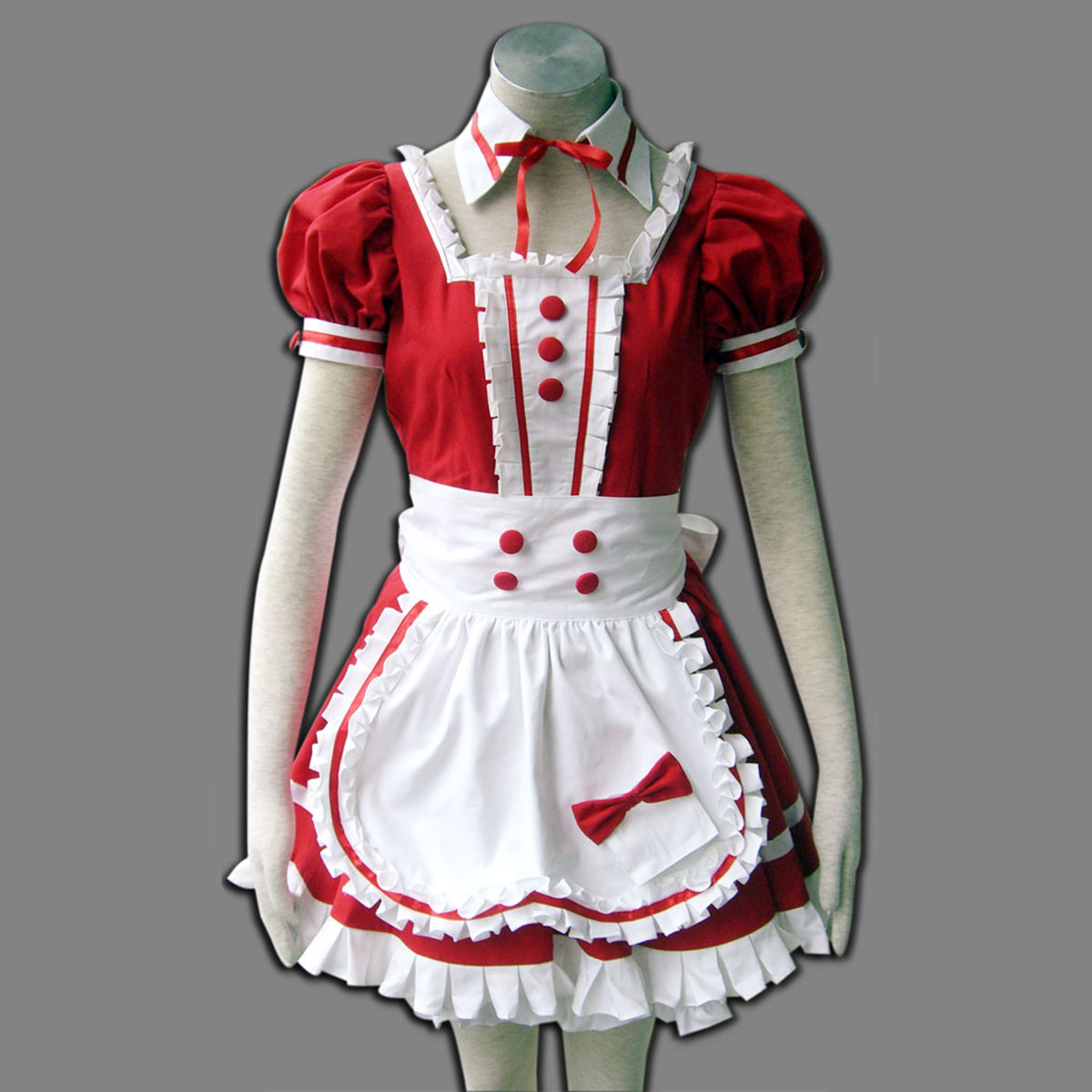 Déguisement Cosplay Rouge Maid Uniform 6 Boutique de France
