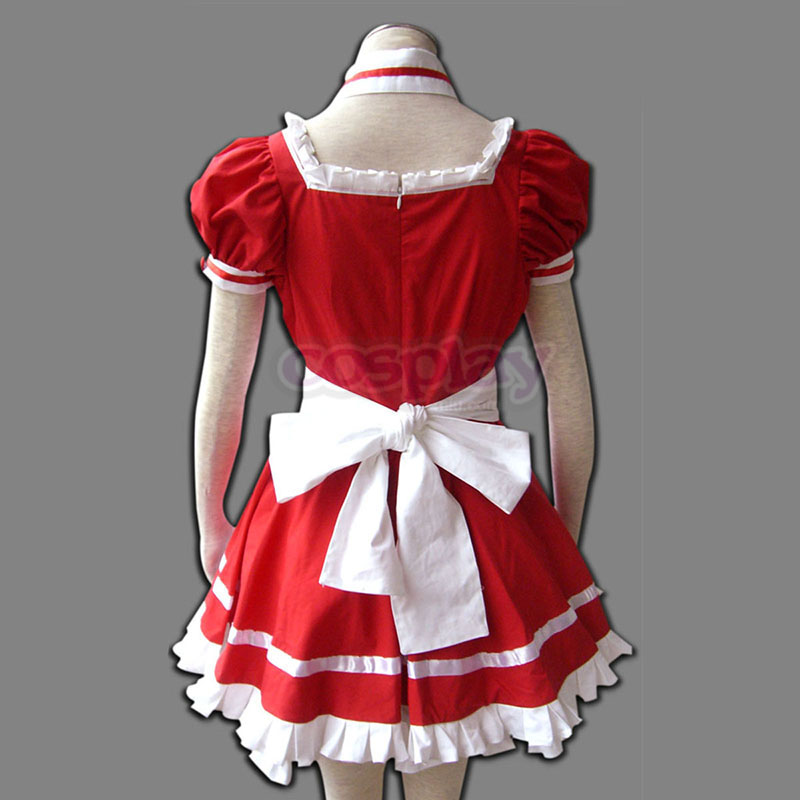 Déguisement Cosplay Rouge Maid Uniform 6 Boutique de France